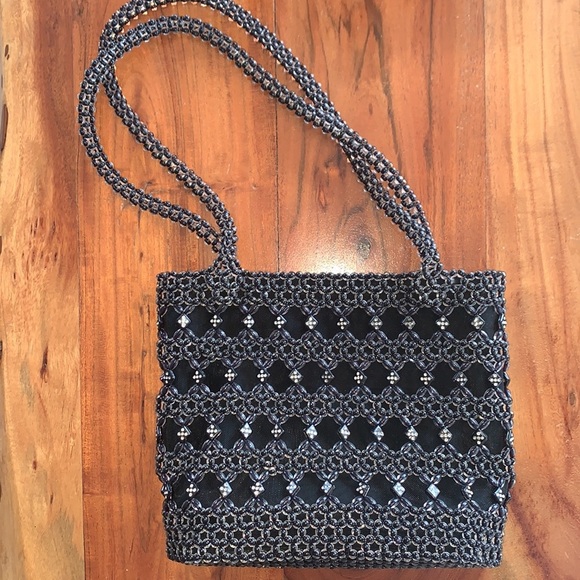 Beaded shoulder bag - Picture 1 of 5